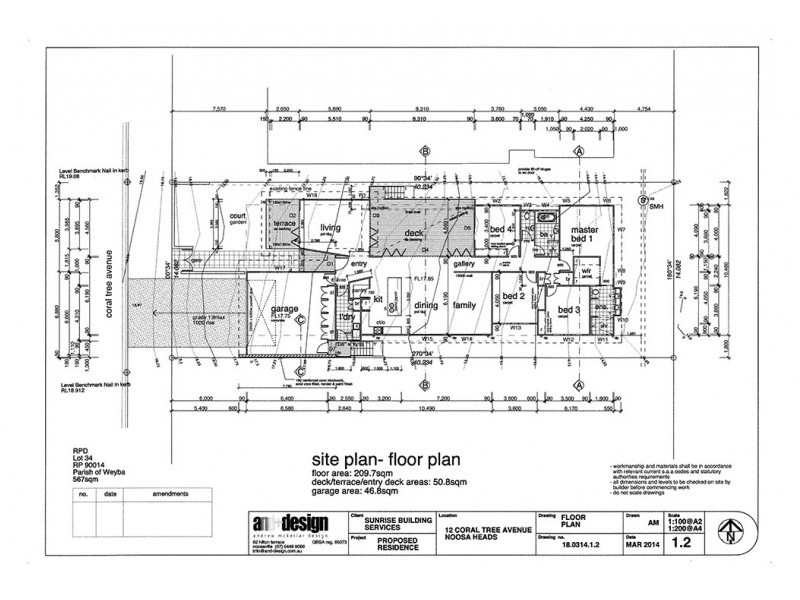 12 Coral Tree Avenue, Noosa Heads QLD 4567 Floorplan
