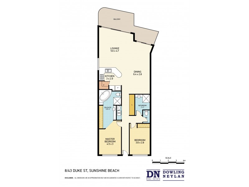 8/43 Duke Street, Sunshine Beach QLD 4567 Floorplan