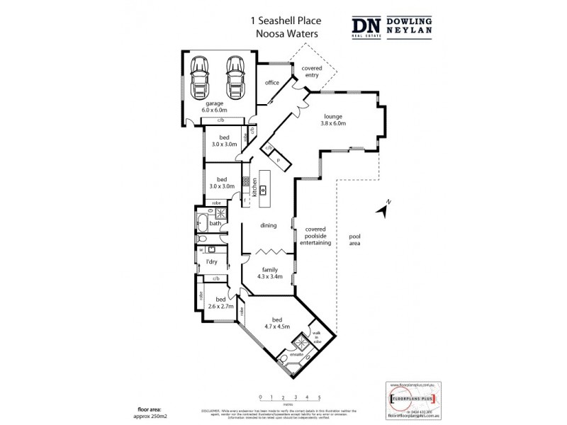 1 Seashell Place, Noosa Waters QLD 4566 Floorplan
