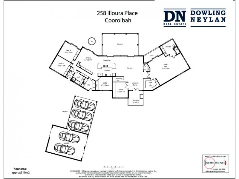 258 Illoura Place, Cooroibah QLD 4565 Floorplan