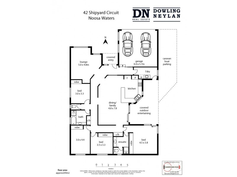 42 Shipyard Circuit, Noosa Waters QLD 4566 Floorplan