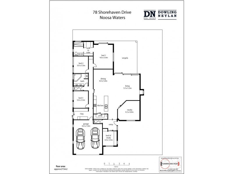 78 Shorehaven Drive, Noosa Waters QLD 4566 Floorplan