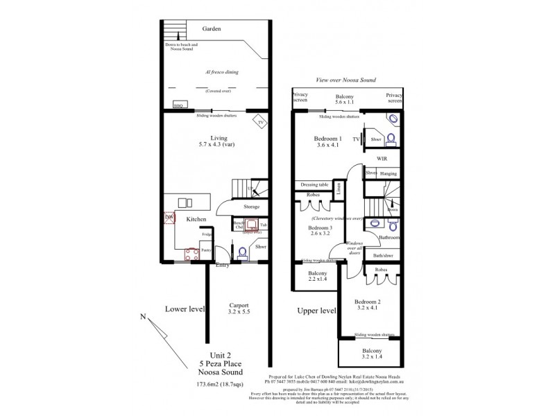 2/5 Peza Court, Noosa Heads QLD 4567 Floorplan