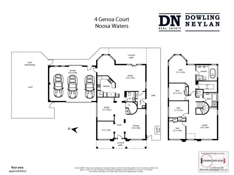 4 Genoa Court, Noosa Waters QLD 4566 Floorplan