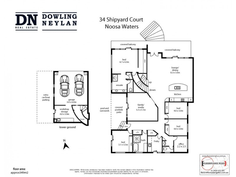 34 Shipyard Circuit, Noosa Waters QLD 4566 Floorplan