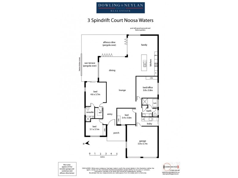 3 Spindrift Court, Noosa Waters QLD 4566 Floorplan