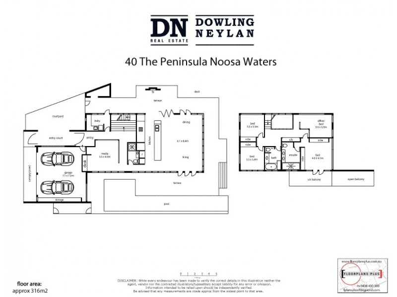 40  The Peninsula, Noosa Waters QLD 4566 Floorplan