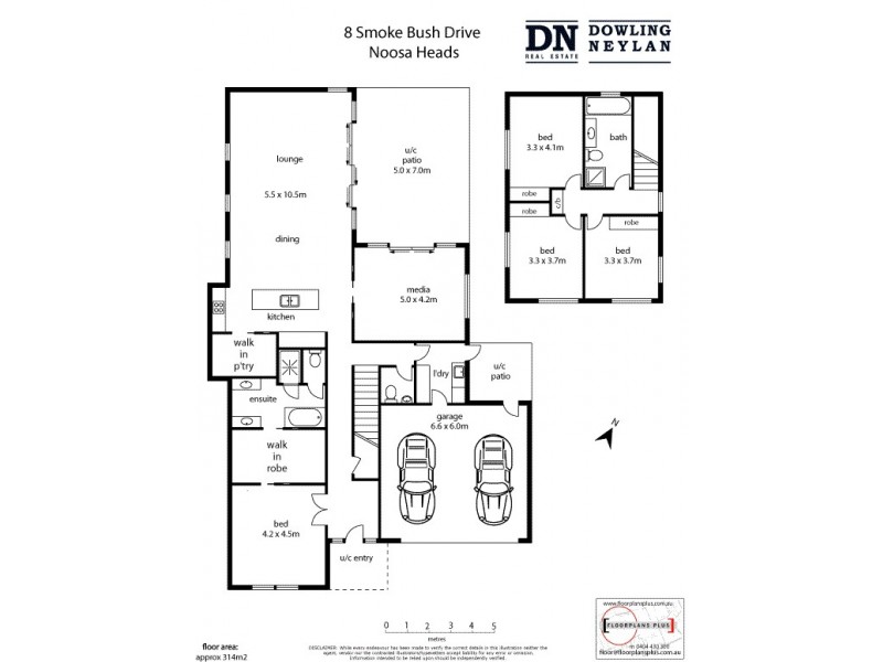 8 Smoke Bush Drive, Noosa Heads QLD 4567 Floorplan