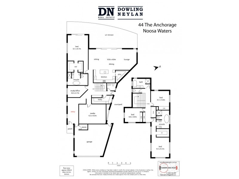 44 The Anchorage, Noosa Waters QLD 4566 Floorplan