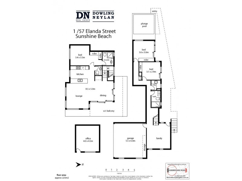 1/57 Elanda Street, Sunshine Beach QLD 4567 Floorplan