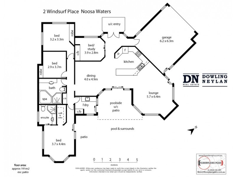 2 Windsurf Place, Noosa Waters QLD 4566 Floorplan