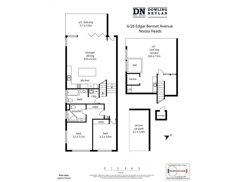 6/26 Edgar Bennett Avenue, Noosa Heads QLD 4567 Floorplan