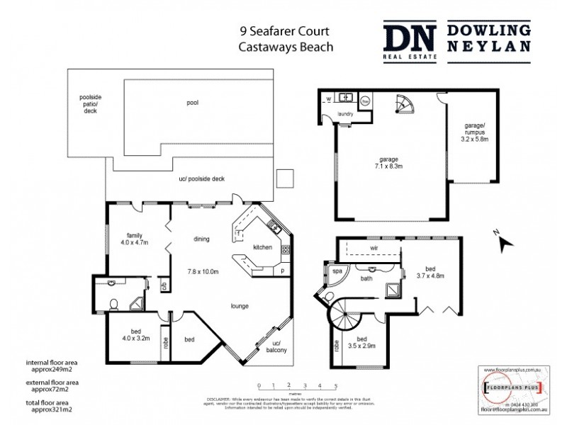 9 Seafarer Court, Castaways Beach QLD 4567 Floorplan