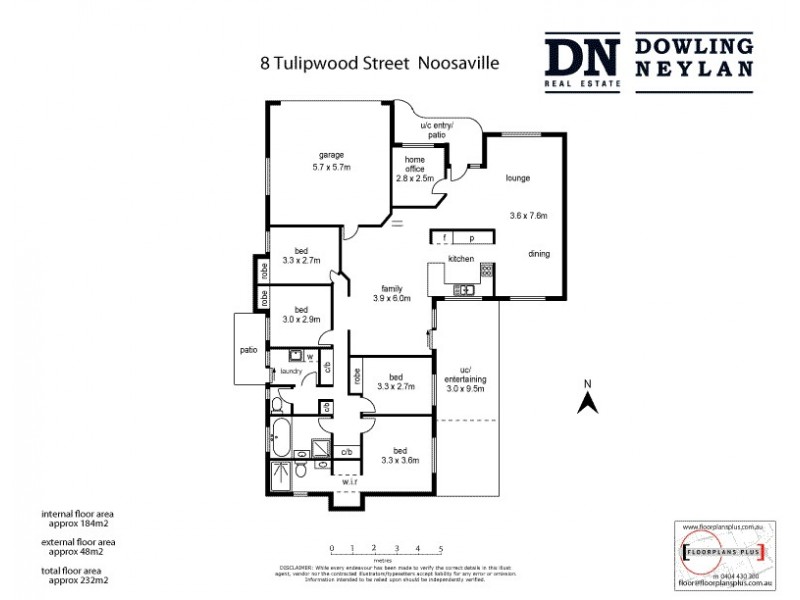 8 Tulipwood Street, Noosaville QLD 4566 Floorplan