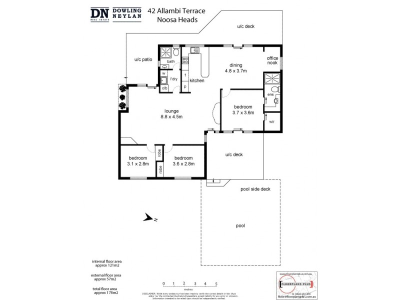 42 Allambi Terrace, Noosa Heads QLD 4567 Floorplan