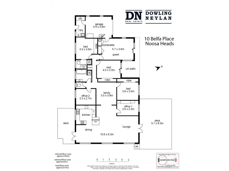 10 Belfa Place, Noosa Heads QLD 4567 Floorplan