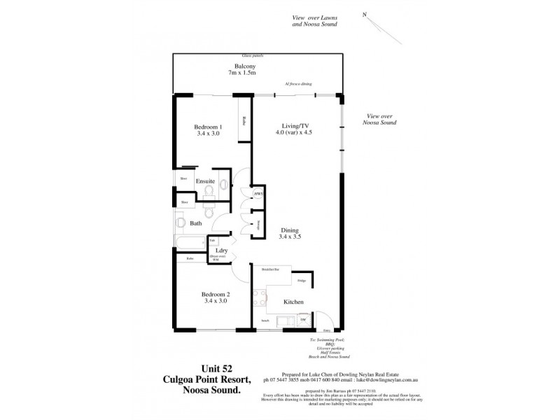 52/5 Quamby Place, Noosa Heads QLD 4567 Floorplan