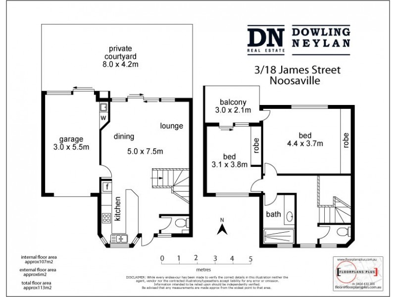 3/18  James Street, Noosaville QLD 4566 Floorplan