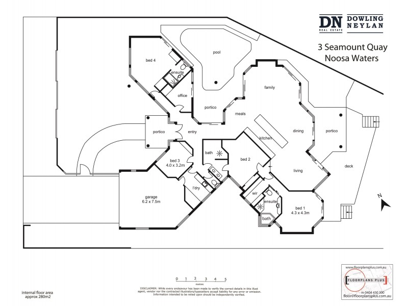 3  Seamount Quay, Noosa Waters QLD 4566 Floorplan