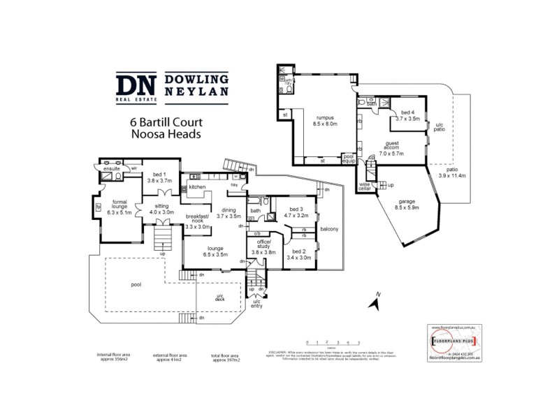 6 Bartill Court, Noosa Heads QLD 4567 Floorplan
