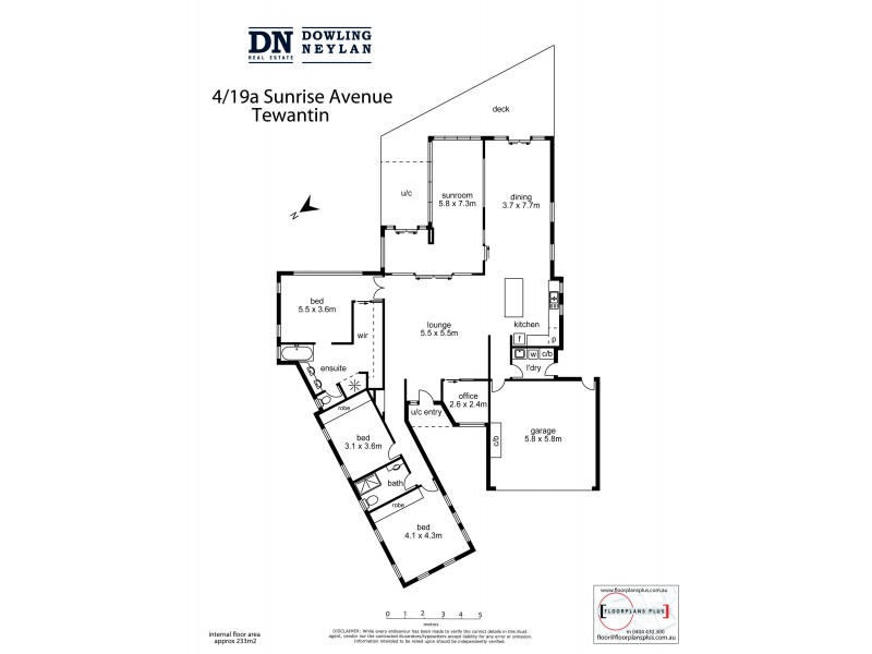 4/19a  Sunrise Avenue, Tewantin QLD 4565 Floorplan