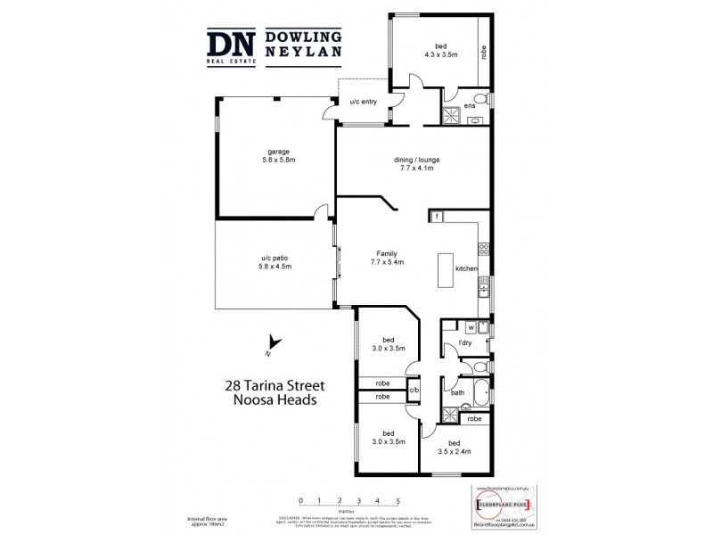 28 Tarina Street, Noosa Heads QLD 4567 Floorplan