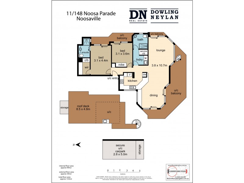 11/144 Noosa Parade, Noosaville QLD 4566 Floorplan