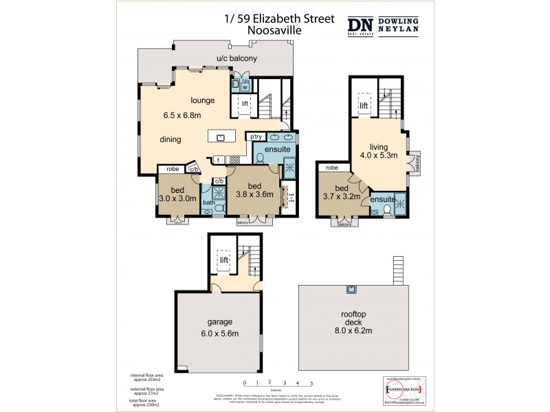 1/59 Elizabeth Street, Noosaville QLD 4566 Floorplan