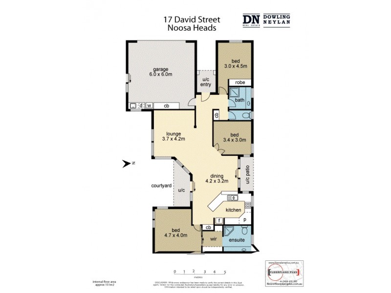 17 David Street, Noosa Heads QLD 4567 Floorplan