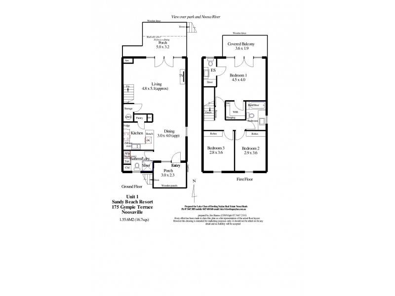 1/175 Gympie Terrace, Noosaville QLD 4566 Floorplan