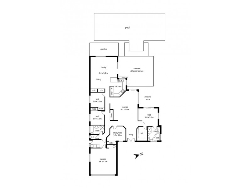 11 The Peninsula, Noosa Waters QLD 4566 Floorplan