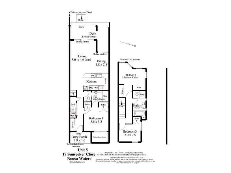 5/17 Sunseeker Close, Noosaville QLD 4566 Floorplan