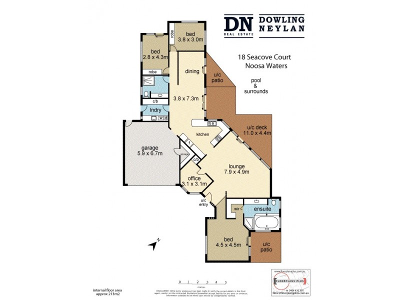 18 Seacove Court, Noosa Waters QLD 4566 Floorplan