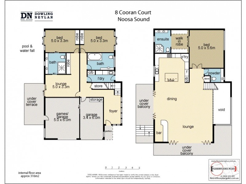 8 Cooran Court, Noosa Heads QLD 4567 Floorplan