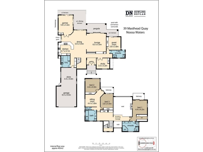 39 Masthead Quay, Noosa Waters QLD 4566 Floorplan