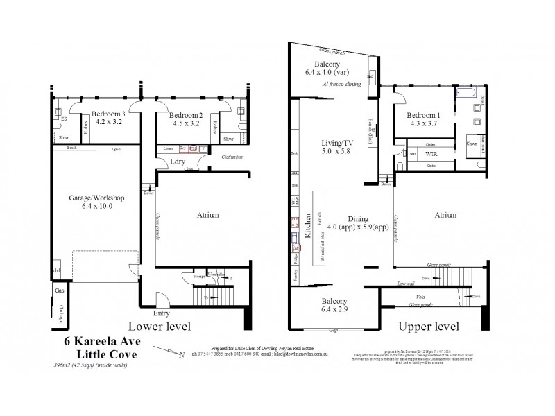 6 Kareela Avenue, Noosa Heads QLD 4567 Floorplan