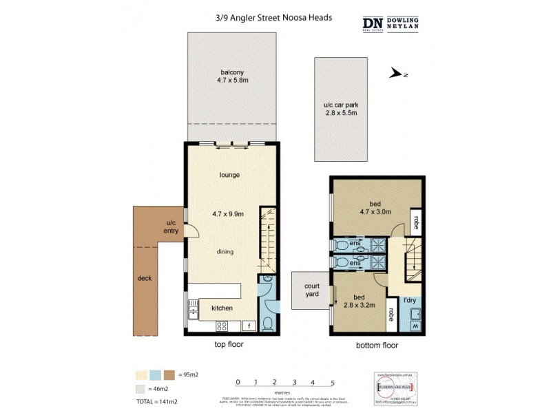 3/9 Angler Street, Noosa Heads QLD 4567 Floorplan