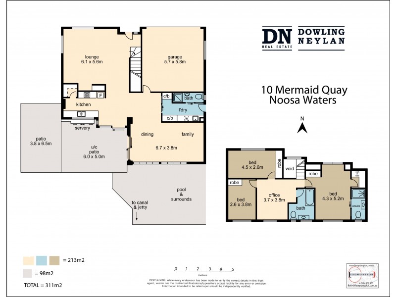 10 Mermaid Quay, Noosa Waters QLD 4566 Floorplan