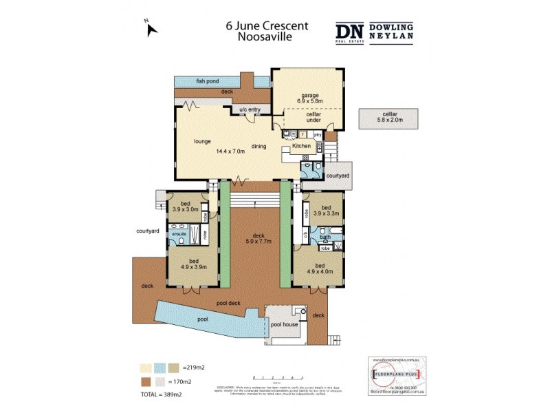6 June Crescent, Noosaville QLD 4566 Floorplan