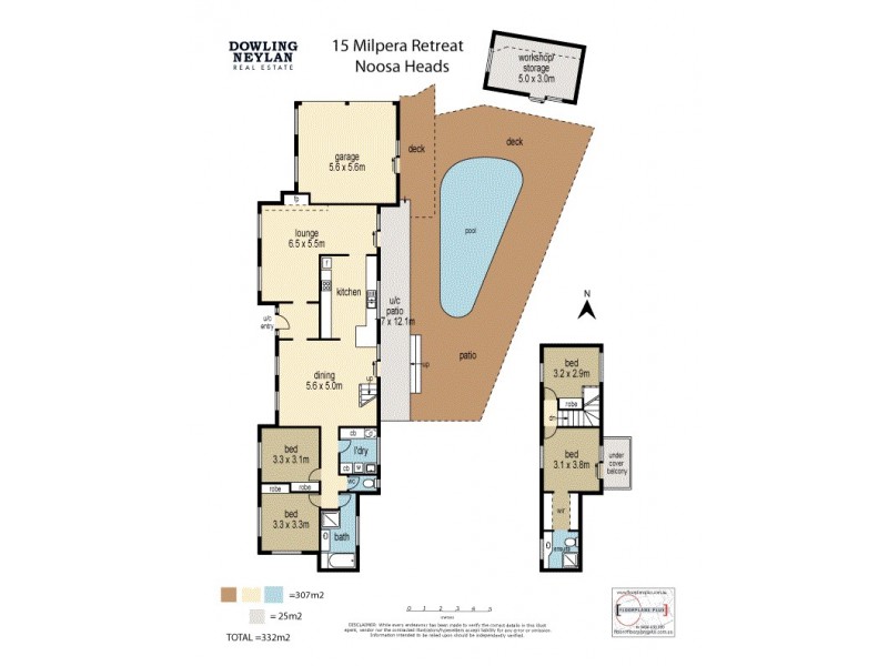 15  Milpera Retreat, Noosa Heads QLD 4567 Floorplan