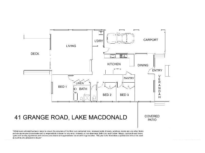 41 Grange Road, Lake Macdonald QLD 4563 Floorplan