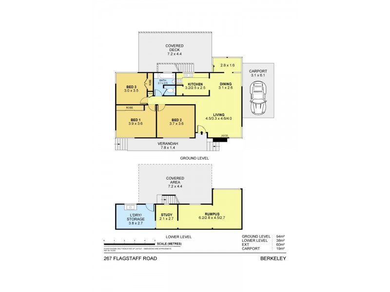 267 Flagstaff Road, Lake Heights NSW 2502 Floorplan