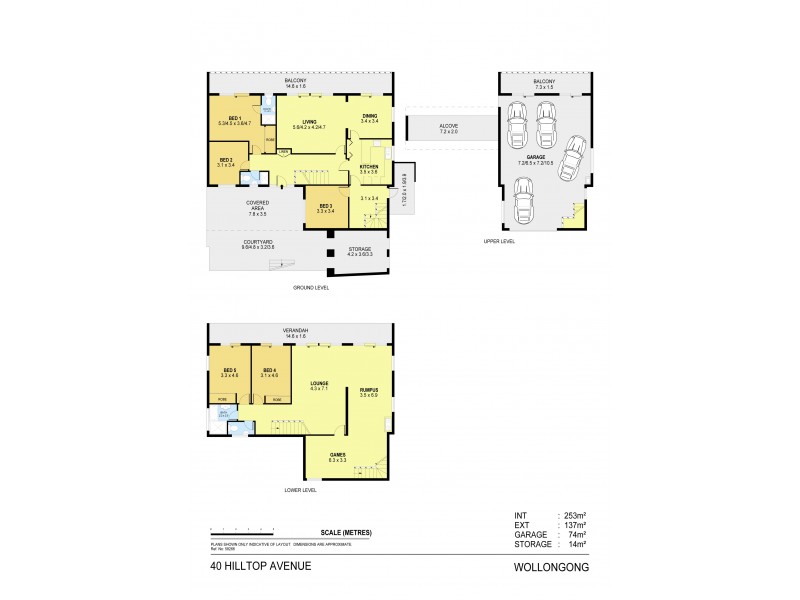 40 Hilltop Avenue, Wollongong NSW 2500 Floorplan