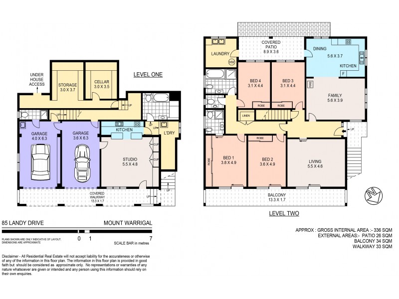 85 Landy Drive, Mount Warrigal NSW 2528 Floorplan
