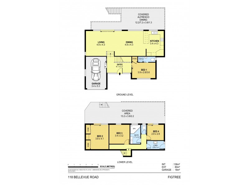 118 Bellevue Road, Figtree NSW 2525 Floorplan