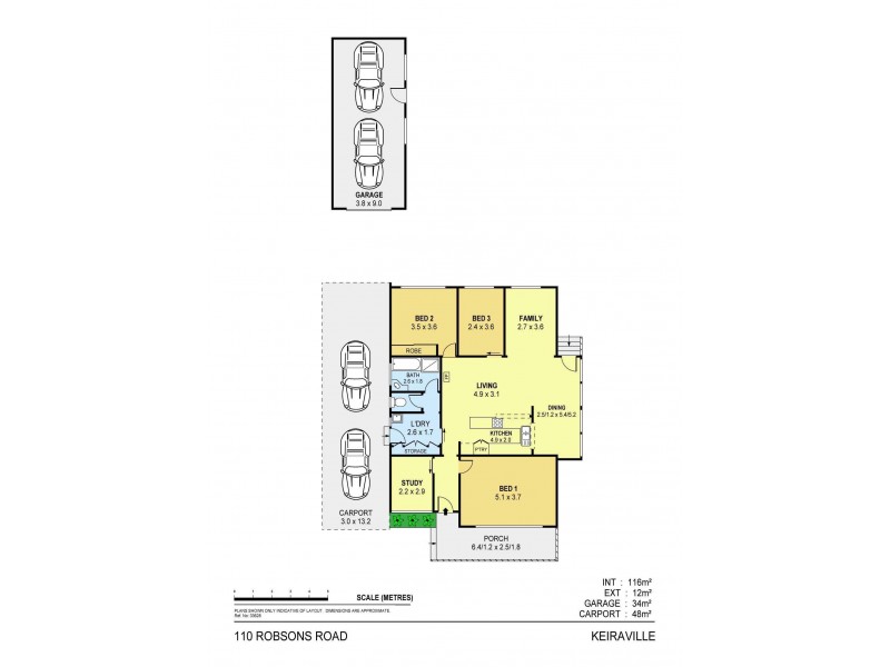 110 Robsons Road, Keiraville NSW 2500 Floorplan