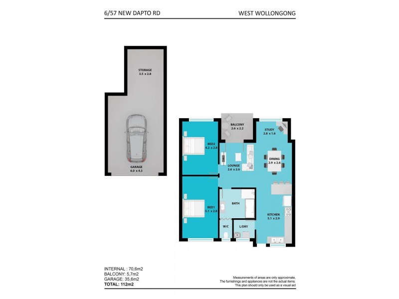 6/57 New Dapto Road, Wollongong NSW 2500