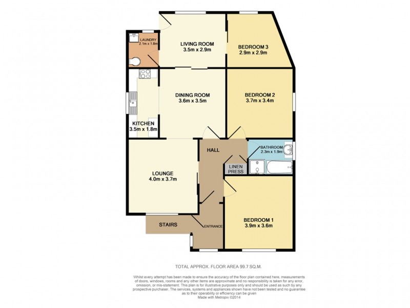 8 Third Avenue North, Warrawong NSW 2502 Floorplan