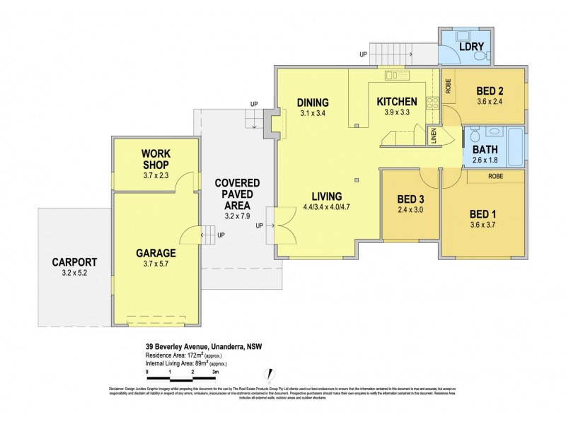 39 Beverley Avenue, Unanderra NSW 2526 Floorplan