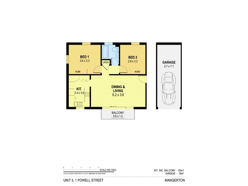 5/1 Powell Street, Mangerton NSW 2500 Floorplan